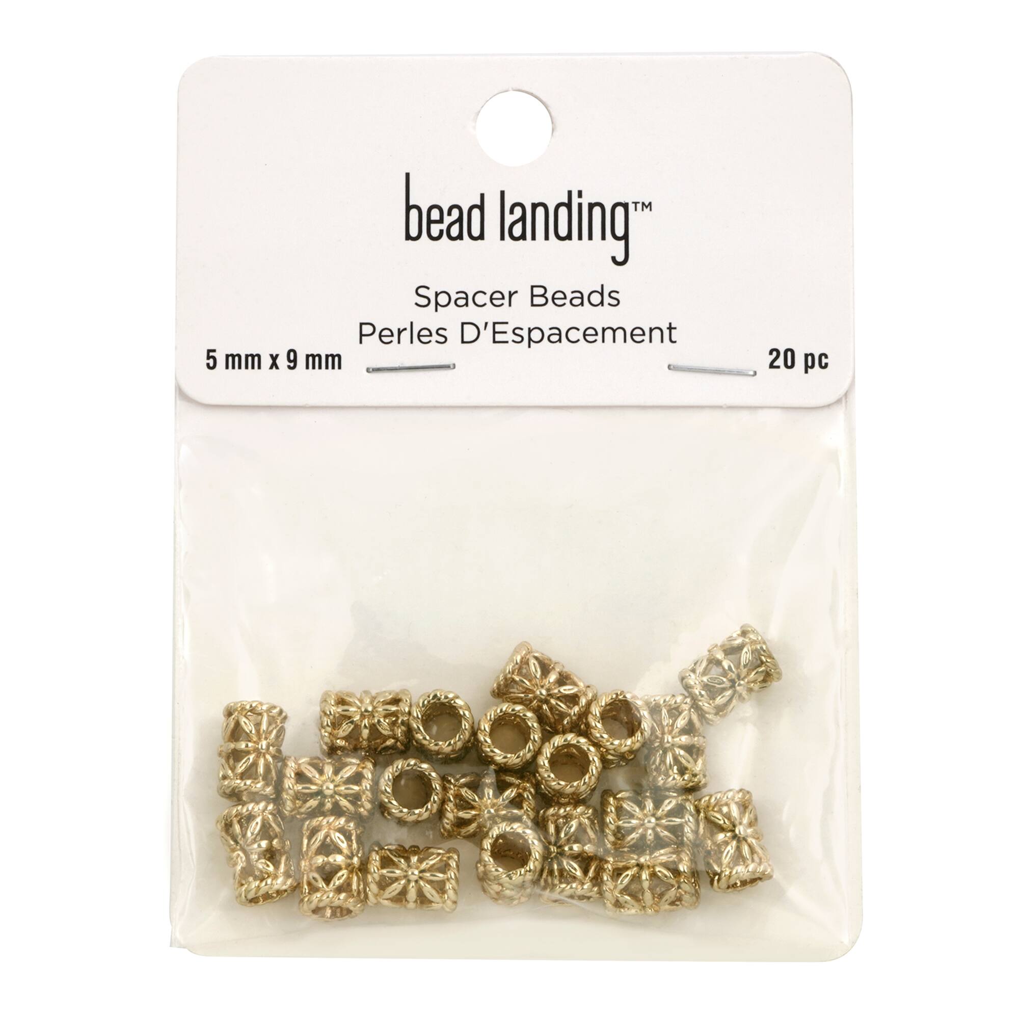12 Packs: 20 ct. (240 total) Filigree Tube Spacer Beads by Bead Landing